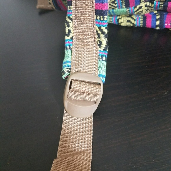 MOVING SALE FINAL PRICE Brand new bohemian handmade mini backpack - Picture 3 of 5